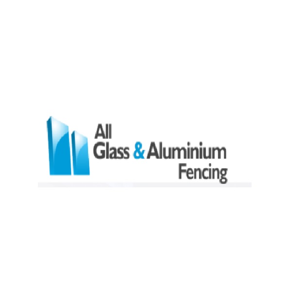 All glass and aluminium fencing